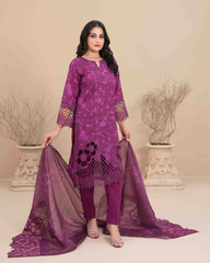 Tawakkal Premium Cutwork Embroidered Lawn Collection – Festive Elegance