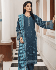 Lawn Suit with Chikankari & Organza Trending