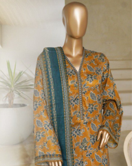 Bin Saeed Digital Print 3-Piece – Perfect for Brunches & Tea Parties