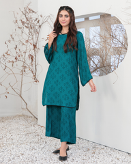 Tawakkal DORA Jacquard 2-Piece Stitched Suit Latest