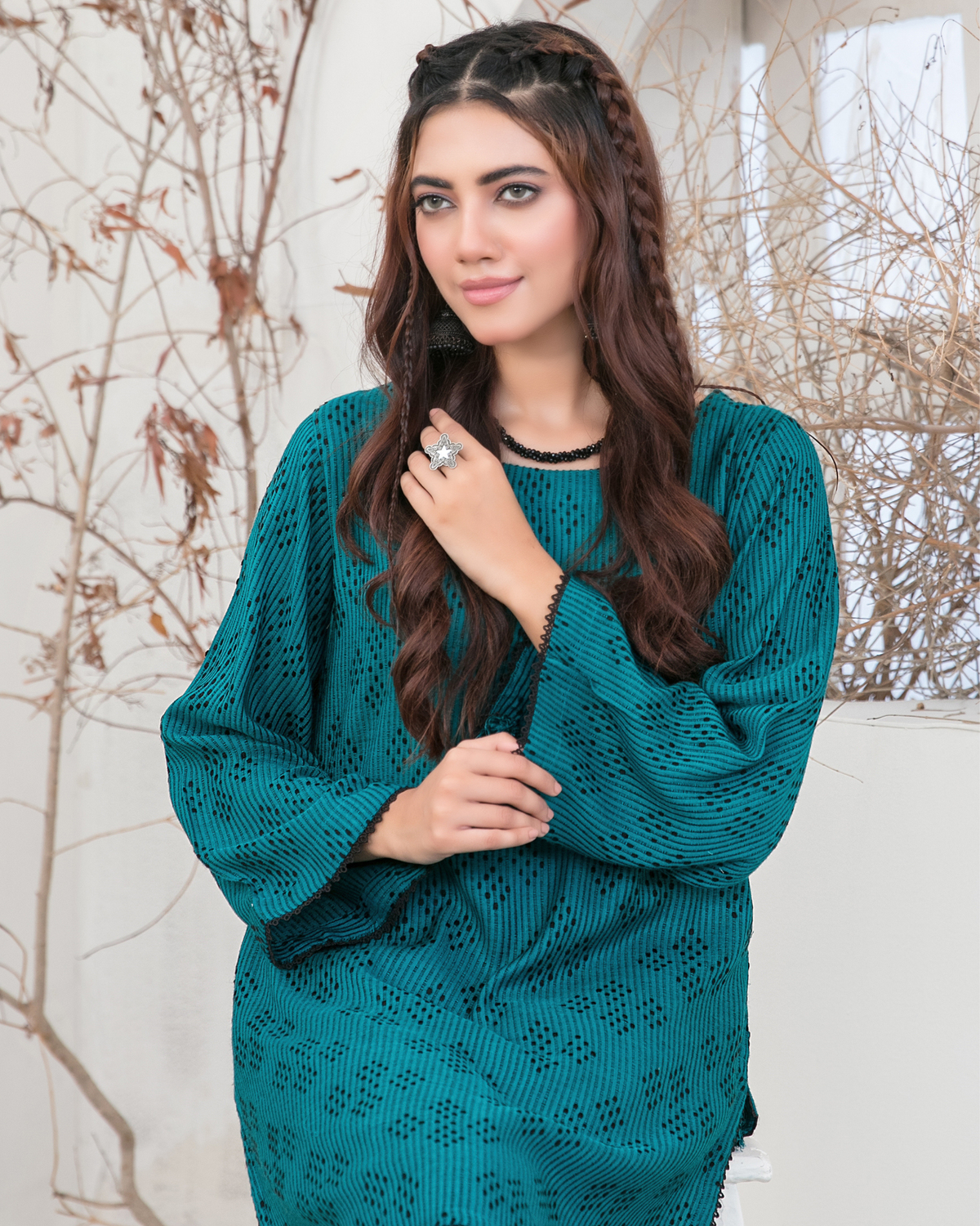 Tawakkal DORA Jacquard 2-Piece Stitched Suit Latest