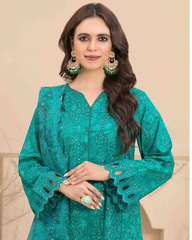 Tawakkal Premium Cutwork Lawn – Embroidered 3-Piece Festive Set