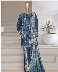 The Modern Classic: SADABAHAR Shimmered Cambric 3-Piece Ensemble