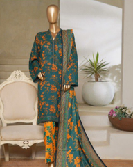 Ultra-Cool Pure Lawn 3-Piece by Bin Saeed – Summer Digital Collection