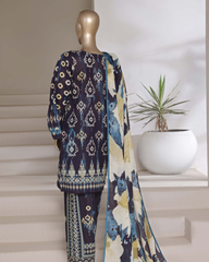 SADABAHAR 3-Piece Stitched Suit | Shimmered Cambric Pure Lawn Collection