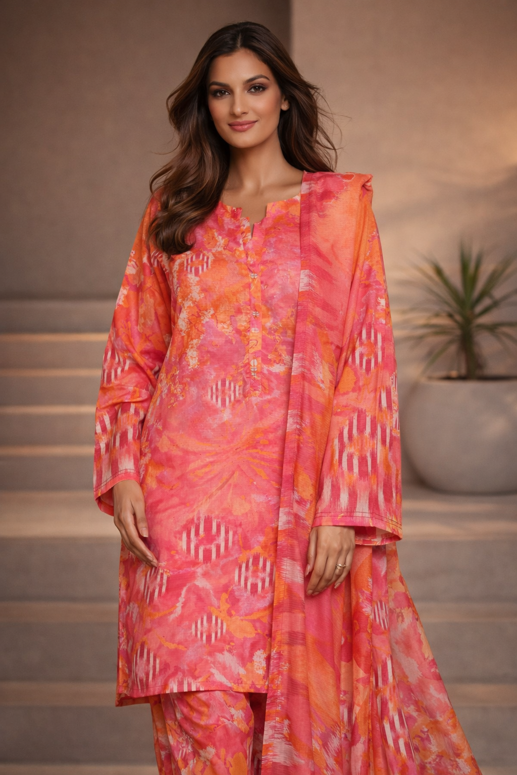 Latest SADABAHAR – Shimmered Cambric Collection